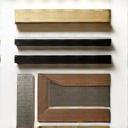 Campioni di diversi metalli con finiture